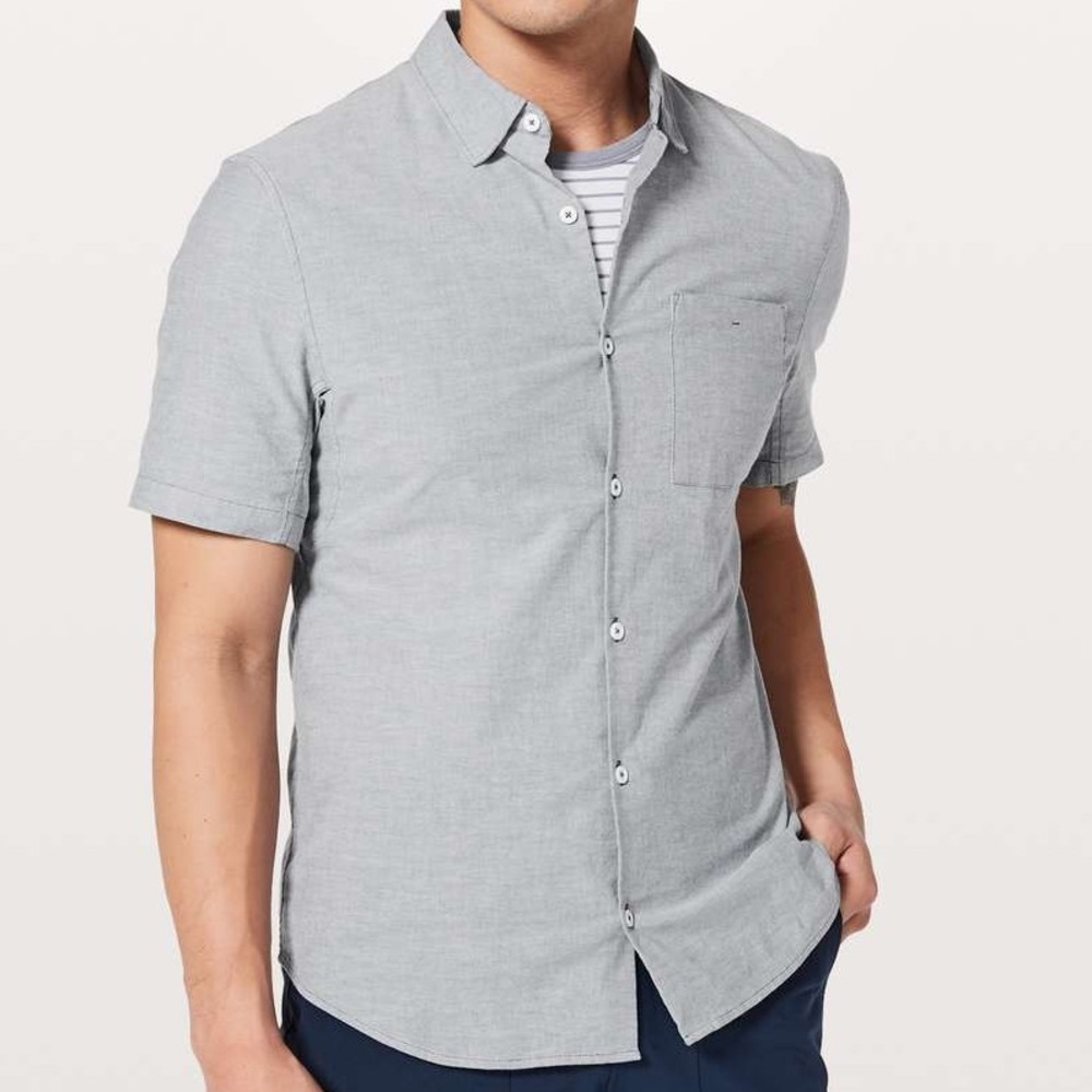 Lululemon All Town Short Sleeve Buttondown
